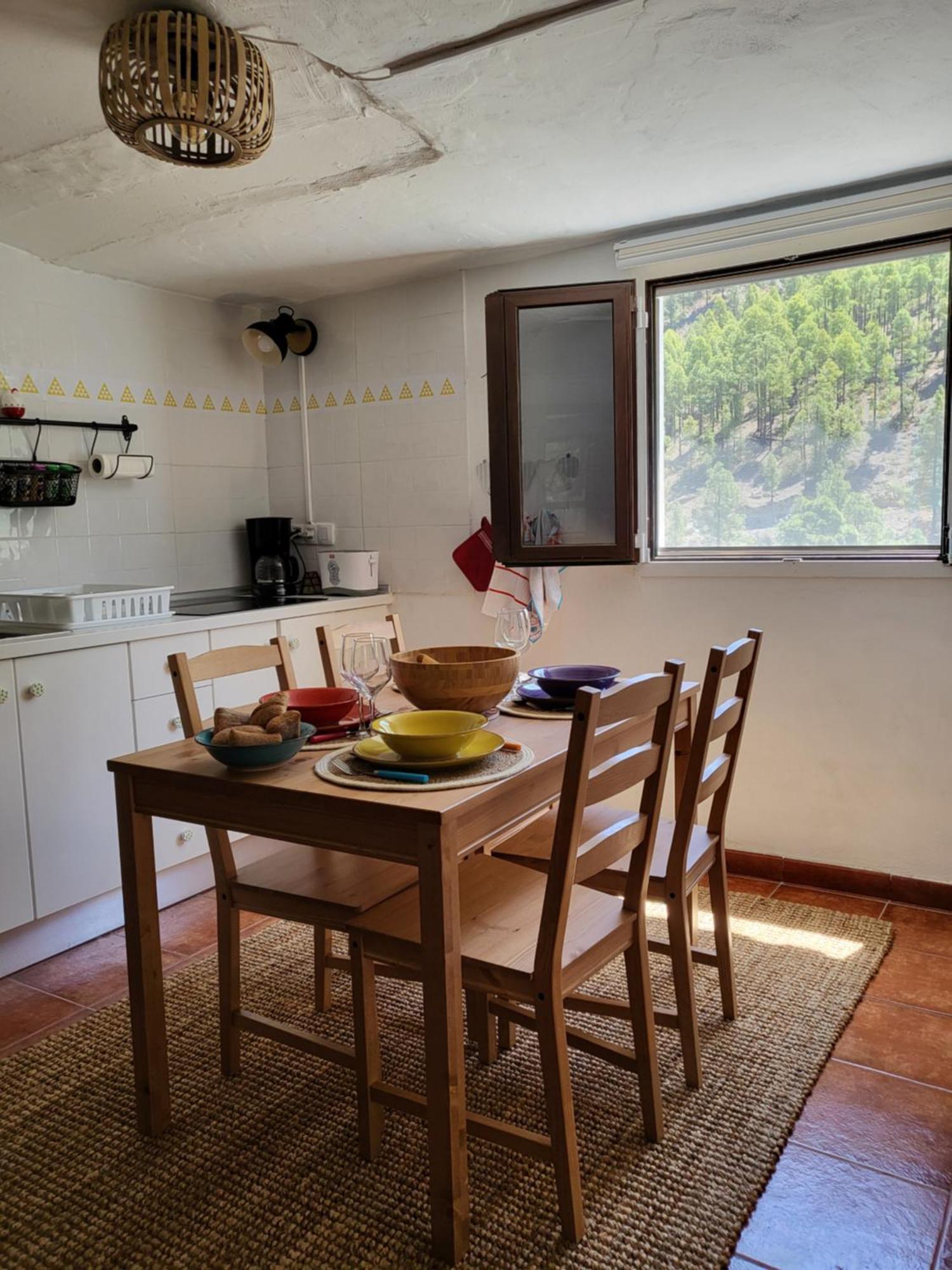 Casa Rural Los Pinares El Juncal De Tejeda Exteriér fotografie